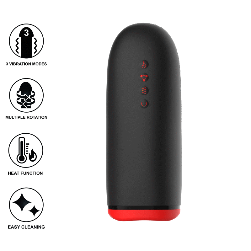 Jamyjob Spin-X Heating And Rotation Masturbator | Niks.fi verkkokauppa