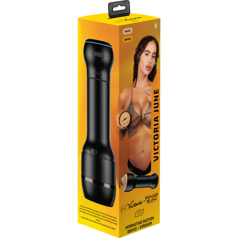 Kiiroo Powerblow & Feel Victoria June Boca Combo Set | Niks.fi verkkokauppa