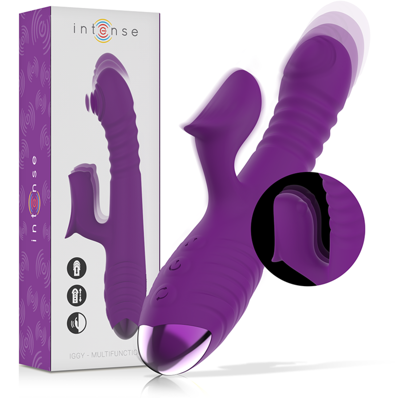 Iggy Multifunction Ladattava Vibraattori Up & Down | Niks.fi verkkokauppa