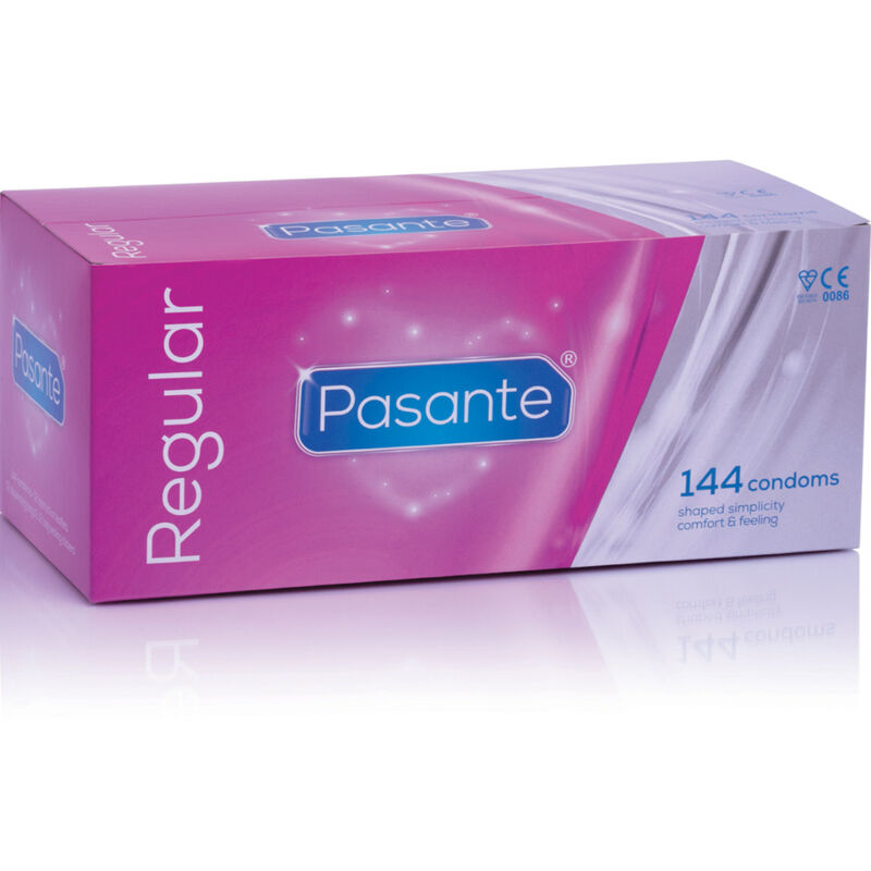 Pasante Regular Condoms 144 Units | Niks.fi verkkokauppa
