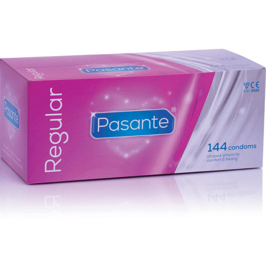 Pasante Regular Condoms 144 Units | Niks.fi verkkokauppa