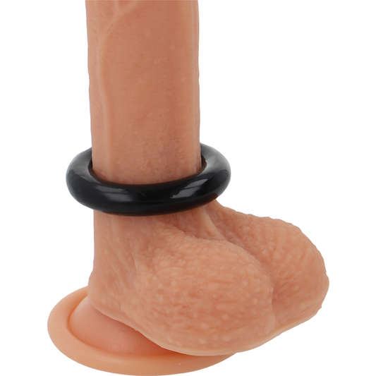 Powering Super Flexible And Resistant Penis Ring 4.5Cm Black | Niks.fi verkkokauppa