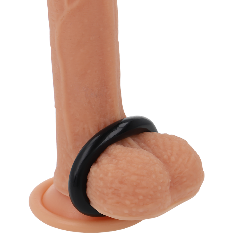 Powering Super Flexible And Resistant Penis Ring 4.5Cm Black | Niks.fi verkkokauppa