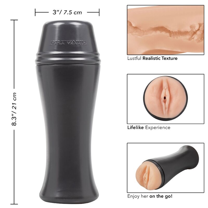 Private Masturbator Original Vacuum Cup To Go | Niks.fi verkkokauppa