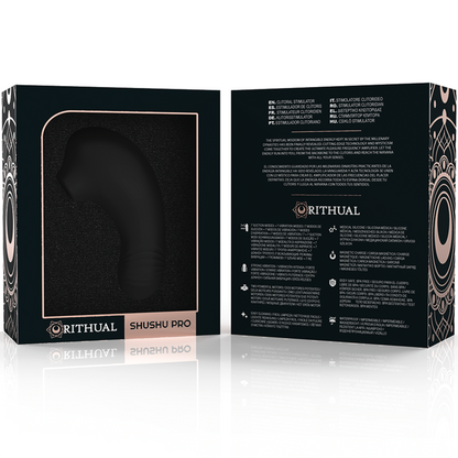Rithual Shushu Pro Pocket Clitoris Stimulator 2 Powerful Jet Motors