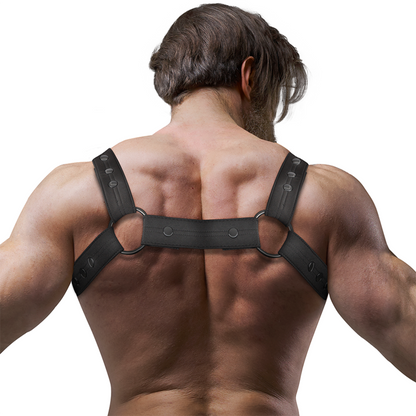 Fetish Submissive Attitude Adjustable Neoprene Chest Sports Harness For Men | Niks.fi verkkokauppa