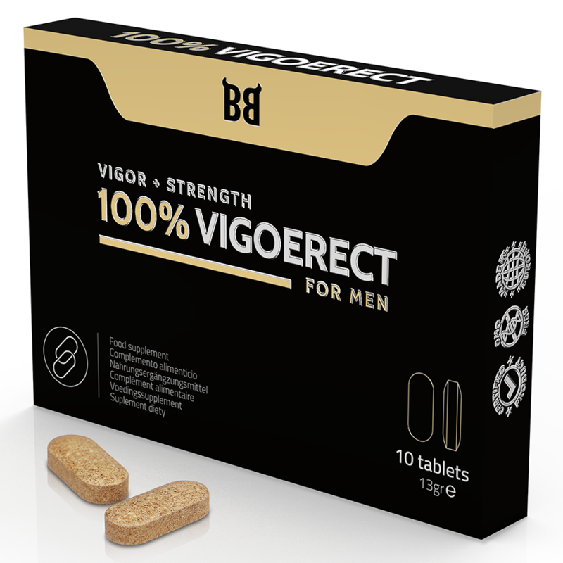 Black Bull 100% Vigoerect Vigor + Strength For Men 10 Tablets | Niks.fi verkkokauppa