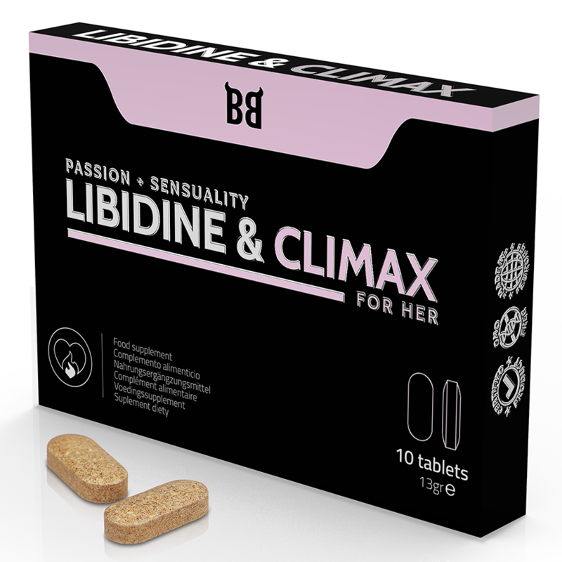 Black Bull Libidine & Climax Increase L Bido For Women 10 Capsules | Niks.fi verkkokauppa