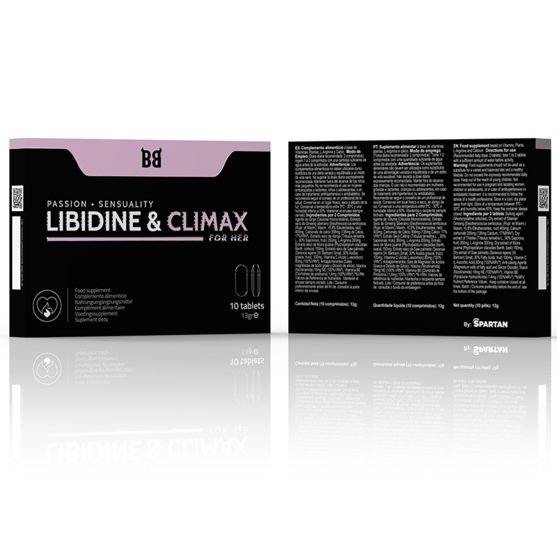 Black Bull Libidine & Climax Increase L Bido For Women 10 Capsules | Niks.fi verkkokauppa