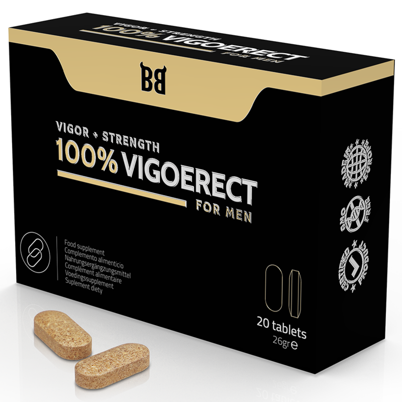Black Bull 100% Vigoerect Vigor + Strength For Men 20 Tablets | Niks.fi verkkokauppa