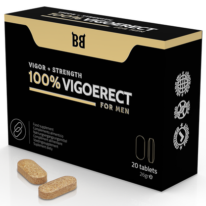 Black Bull 100% Vigoerect Vigor + Strength For Men 20 Tablets | Niks.fi verkkokauppa