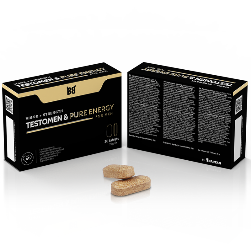 Black Bull Testomen & Pure Energy Enhancer For Men 20 Capsules | Niks.fi verkkokauppa