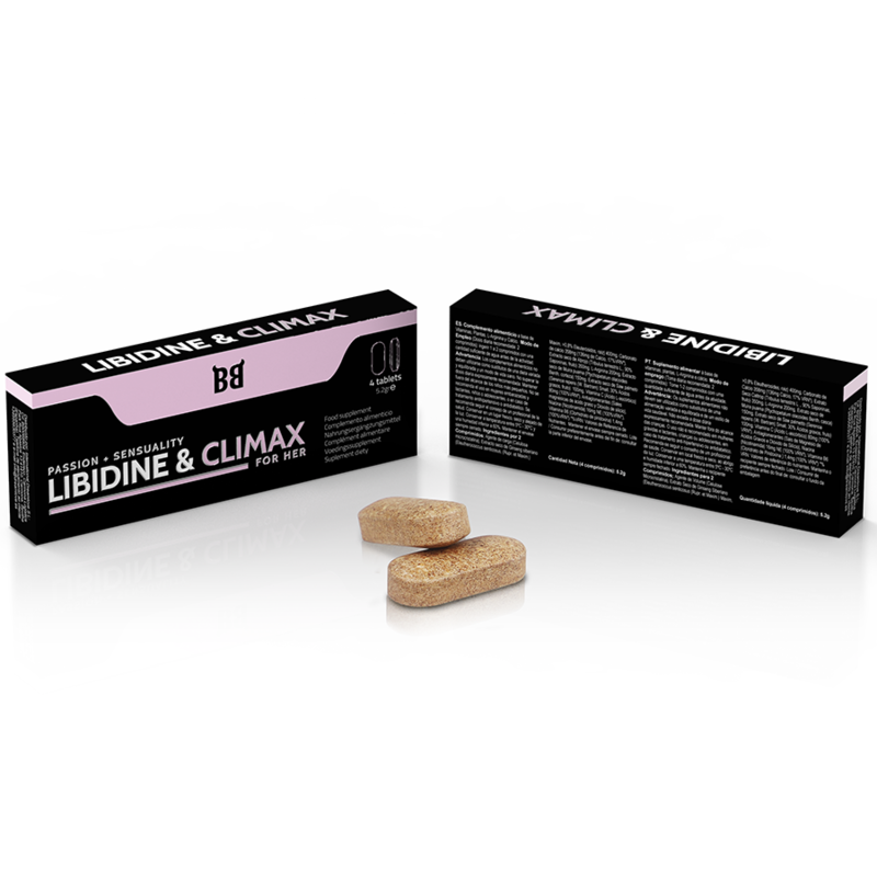 Black Bull Libidine & Climax Increase L Bido For Women 4 Capsules | Niks.fi verkkokauppa