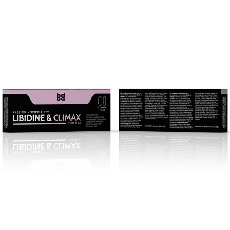 Black Bull Libidine & Climax Increase L Bido For Women 4 Capsules | Niks.fi verkkokauppa