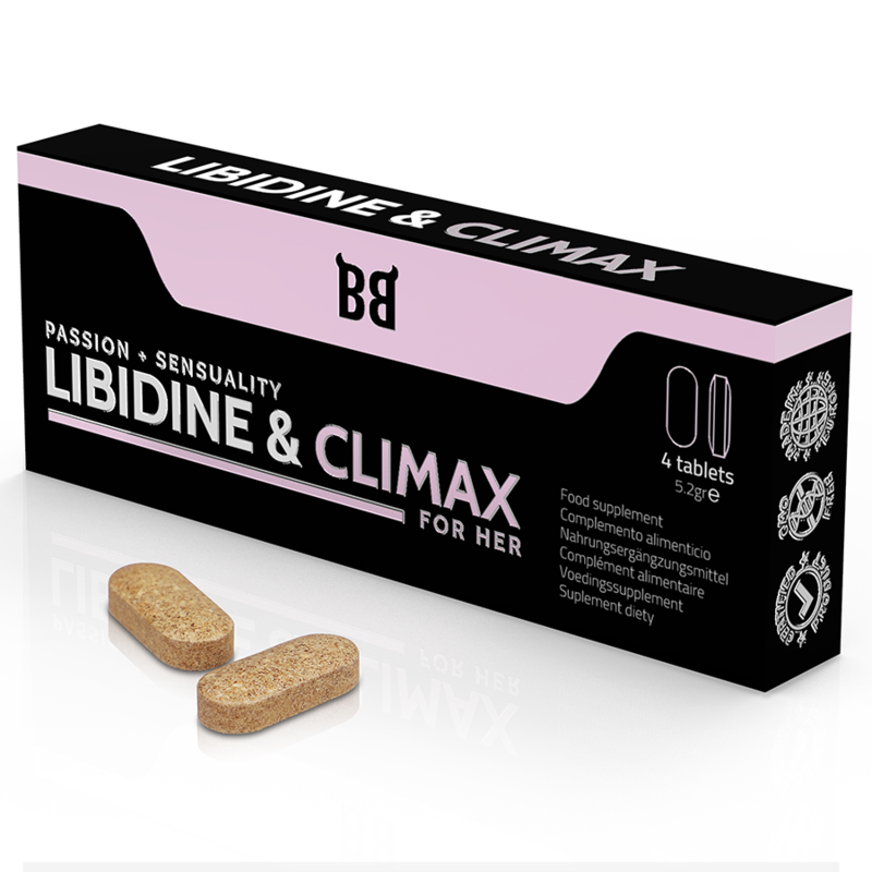 Black Bull Libidine & Climax Increase L Bido For Women 4 Capsules | Niks.fi verkkokauppa