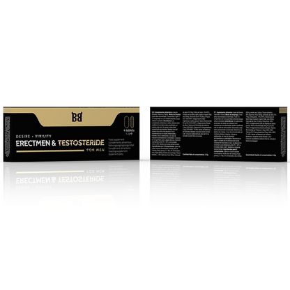 Black Bull Erectmen & Testosteride Power And Testosterone For Men 4 Capsules | Niks.fi verkkokauppa