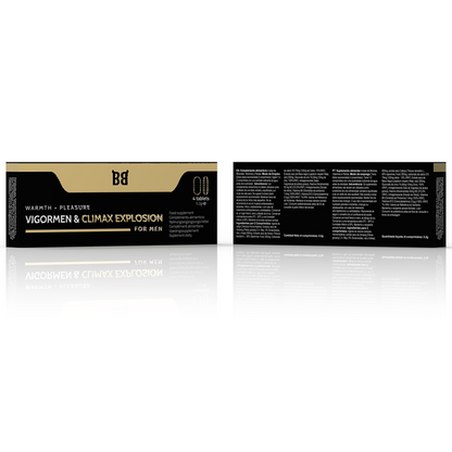 Black Bull Vigormen & Climax Explosion Greater Pleasure For Men 4 Capsules | Niks.fi verkkokauppa