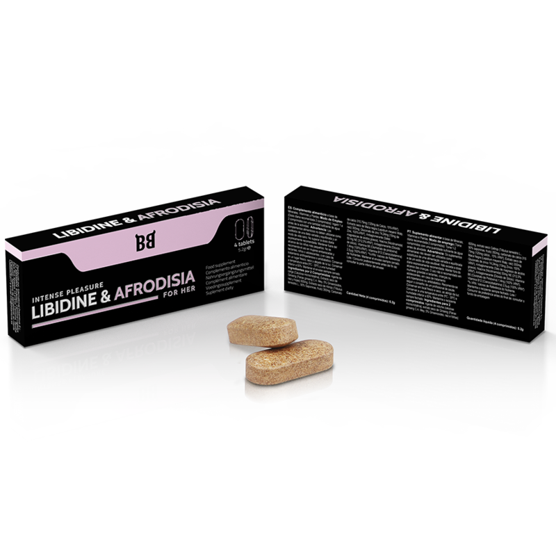 Black Bull Libidine & Afrodisia Intense Pleasure For Her 4 Tablets | Niks.fi verkkokauppa