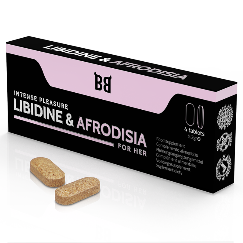 Black Bull Libidine & Afrodisia Intense Pleasure For Her 4 Tablets | Niks.fi verkkokauppa
