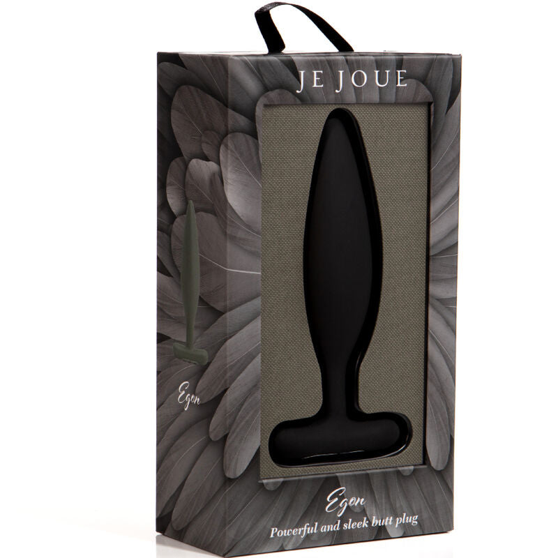 Je Joue Egon Plug Anal Vibrator Black | Niks.fi verkkokauppa