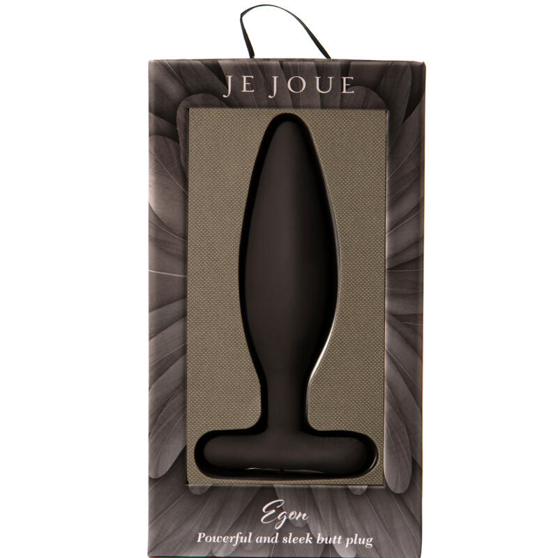 Je Joue Egon Plug Anal Vibrator Black | Niks.fi verkkokauppa