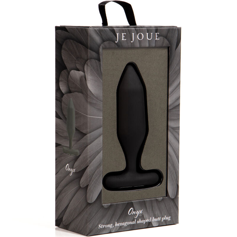 Je Joue Onyx Anal Plug Vibrator Black | Niks.fi verkkokauppa