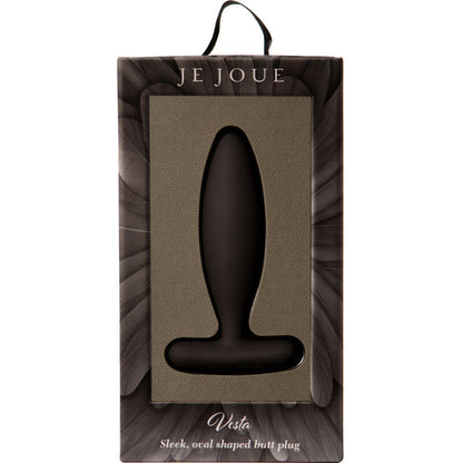 Je Joue Vesta Anal Plug Vibrator Black | Niks.fi verkkokauppa