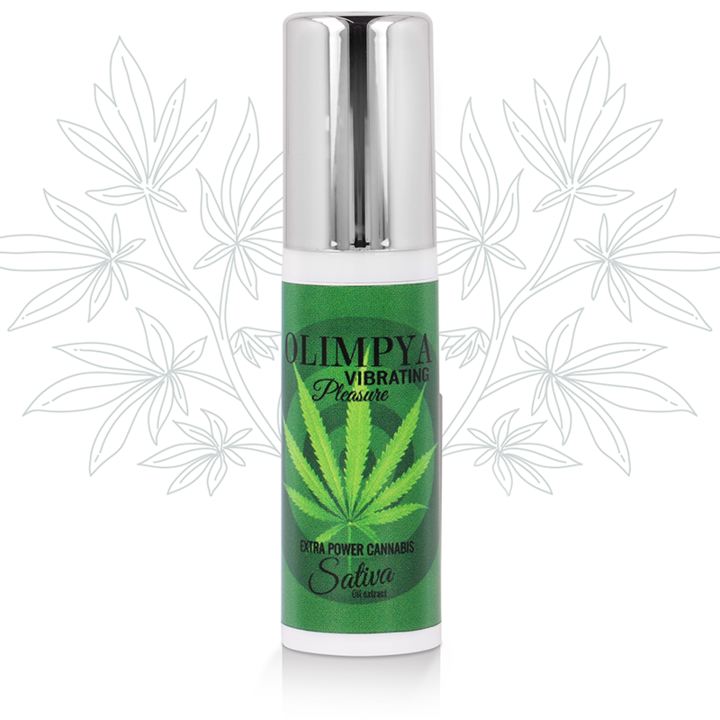 Olimpya Vibrating Pleasure Extra Sativa Cannabis | Niks.fi verkkokauppa