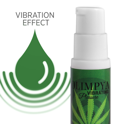 Olimpya Vibrating Pleasure Extra Sativa Cannabis | Niks.fi verkkokauppa