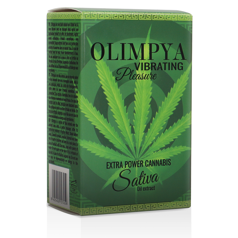 Olimpya Vibrating Pleasure Extra Sativa Cannabis | Niks.fi verkkokauppa