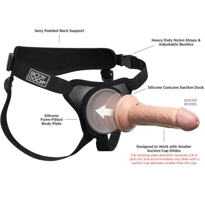 Pipedreams Body Dock Elite Mini Harness | Niks.fi verkkokauppa