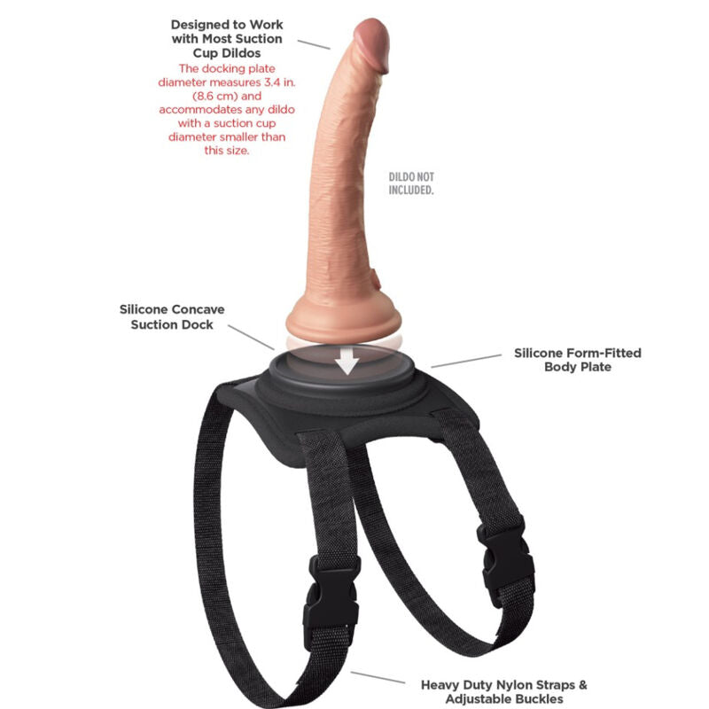 Pipedreams Body Dock Lap Strap Harness | Niks.fi verkkokauppa