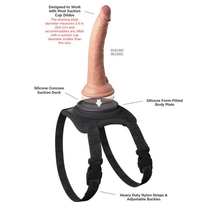 Pipedreams Body Dock Lap Strap Harness | Niks.fi verkkokauppa