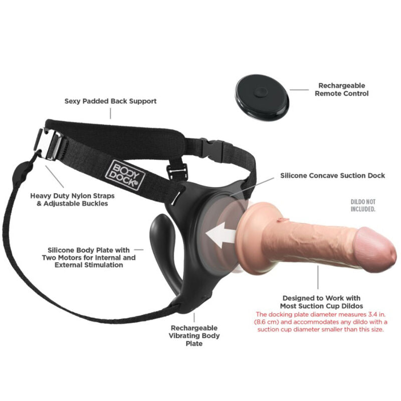 Pipedreams Body Dock G-Spot Pro Harness | Niks.fi verkkokauppa
