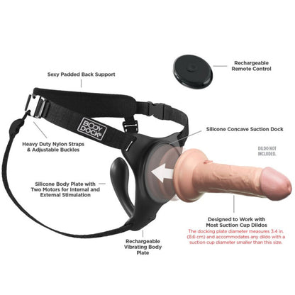 Pipedreams Body Dock G-Spot Pro Harness | Niks.fi verkkokauppa