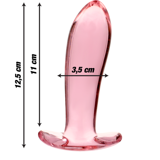 Nebula Anustappi Borosilikaattilasi Vaaleanpunainen 12.5 Cm -O- 3.5 Cm | Niks.fi verkkokauppa