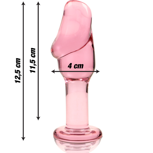 Nebula Anustappi Borosilikaattilasi Vaaleanpunainen 12.5 Cm -O- 4 Cm | Niks.fi verkkokauppa