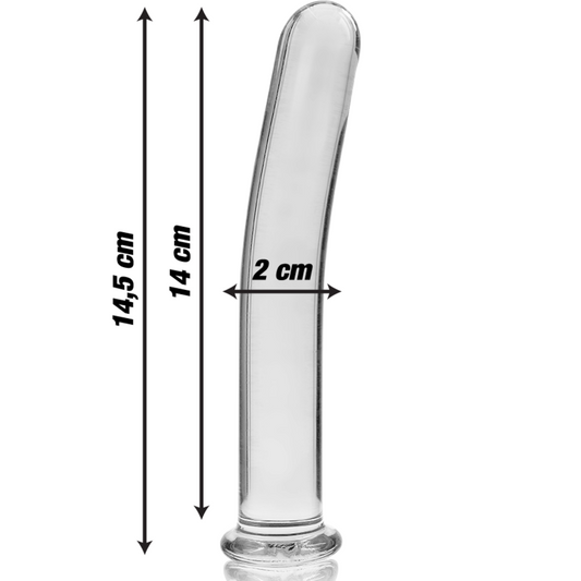 Nebula Dildo Borosilikaattilasi Puhdas 14.5 Cm -O- 2 Cm | Niks.fi verkkokauppa