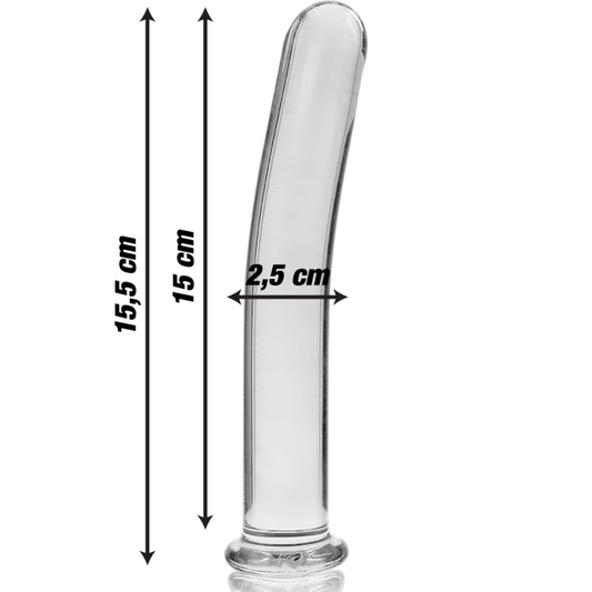 Nebula Dildo Borosilikaattilasi Puhdas 15.5 Cm -O- 2.5 Cm | Niks.fi verkkokauppa