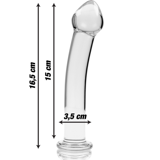 Nebula Dildo Borosilikaattilasi Puhdas 16 Cm -O- 3 Cm | Niks.fi verkkokauppa