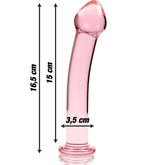 Nebula Dildo Borosilikaattilasi Vaaleanpunainen 16 Cm -O- 3 Cm | Niks.fi verkkokauppa