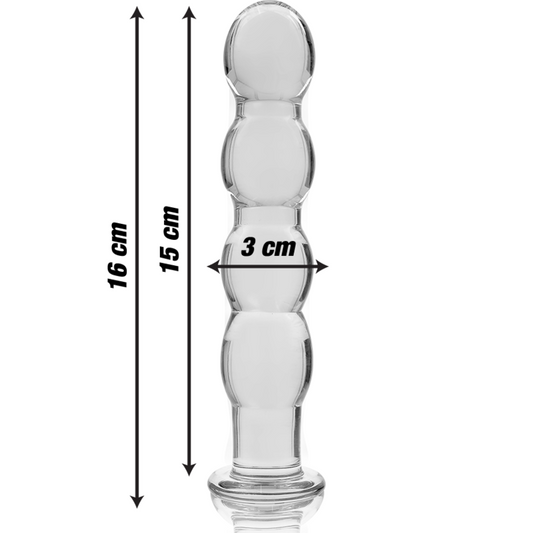 Nebula Dildo Borosilikaattilasi Puhdas 16.5 Cm -O- 3.5 Cm | Niks.fi verkkokauppa