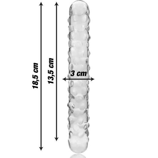Nebula Dildo Borosilikaattilasi Puhdas 18.5 Cm -O- 3 Cm | Niks.fi verkkokauppa
