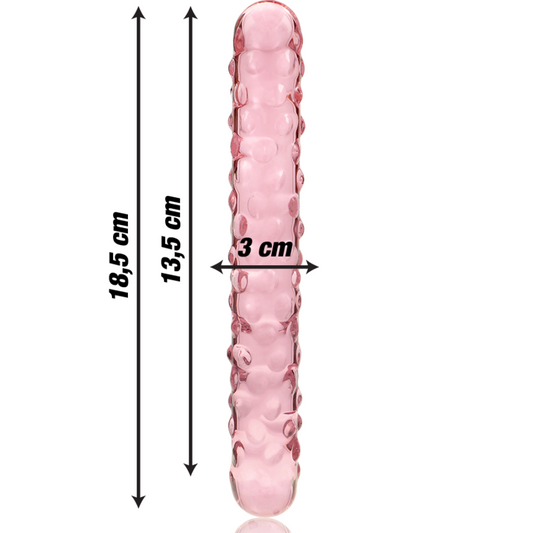 Nebula Dildo Borosilikaattilasi Vaaleanpunainen 18.5 Cm -O- 3 Cm | Niks.fi verkkokauppa