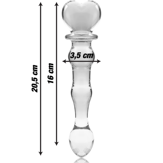 Nebula Dildo Borosilikaattilasi Puhdas 20.5 Cm -O- 3.5 Cm | Niks.fi verkkokauppa