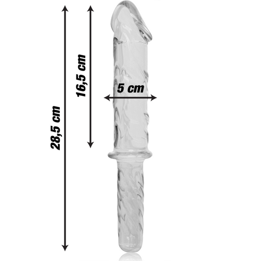 Nebula Dildo Borosilikaattilasi Puhdas 28.5 Cm -O- 5 Cm | Niks.fi verkkokauppa