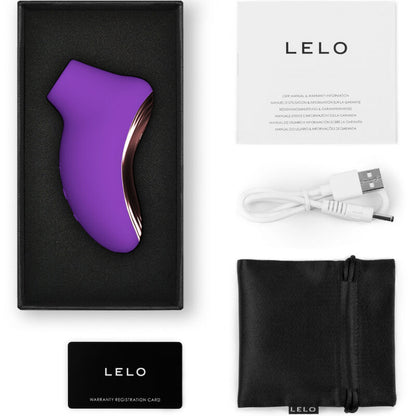 LELO Sona 2 Travel ääniaalto-klitoriskiihotin, violetti