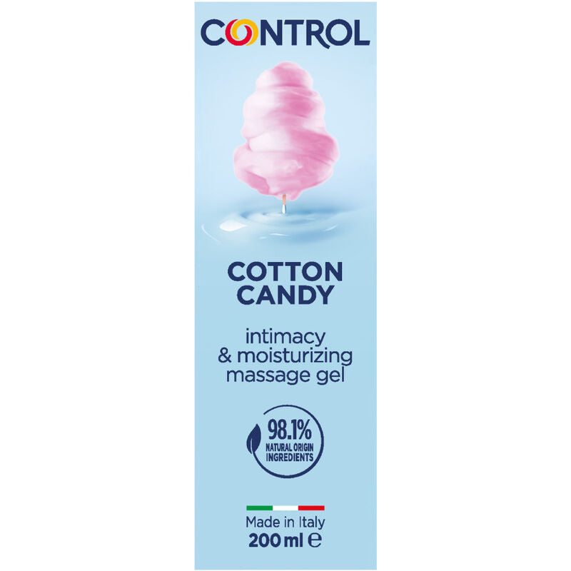 Control Cotton Candy Massage Gel 3 In 1 200 Ml | Niks.fi verkkokauppa