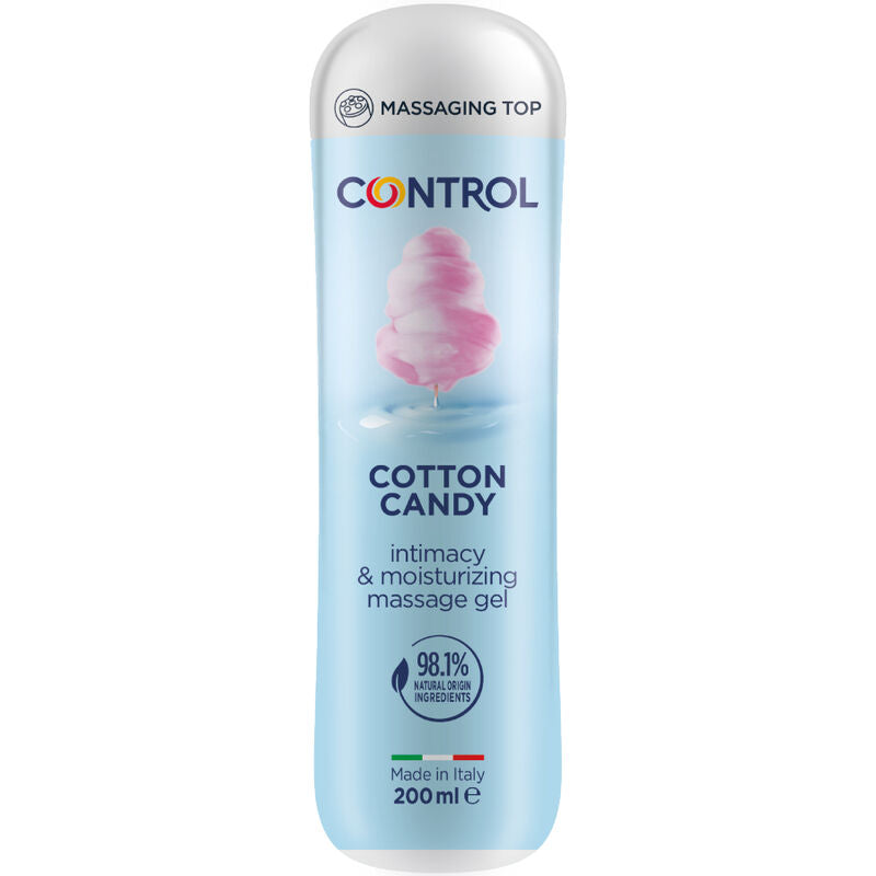 Control Cotton Candy Massage Gel 3 In 1 200 Ml | Niks.fi verkkokauppa