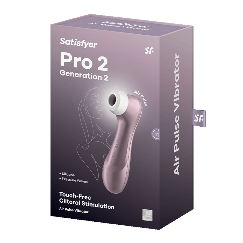 Satisfyer Pro 2 Air Pulse Stimulator Violet | Niks.fi verkkokauppa